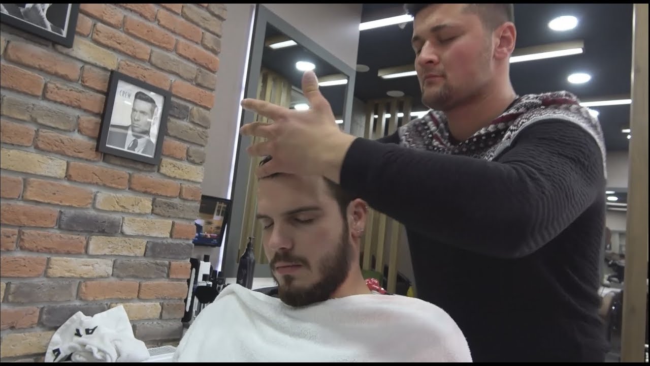 ASMR Turkish Barber Face,Head and Body Massage 213 💆‍♂️👍💈