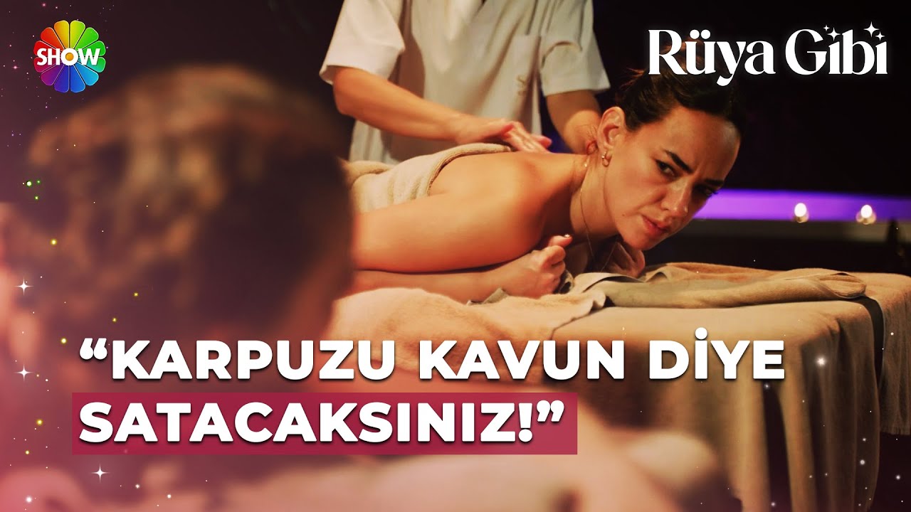 Aydan ve Çiğdem masajla stres attı! | Rüya Gibi 3. Bölüm