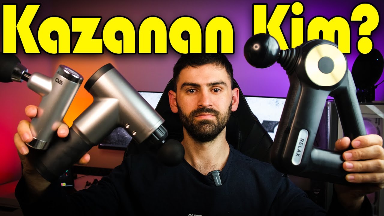 3 FARKLI MASAJ ALETİ DENEDİM! HANGİSİ DAHA İYİ?